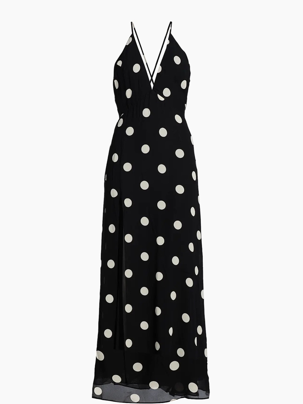 NWT Reformation Zani Polka Dot Maxi Dress